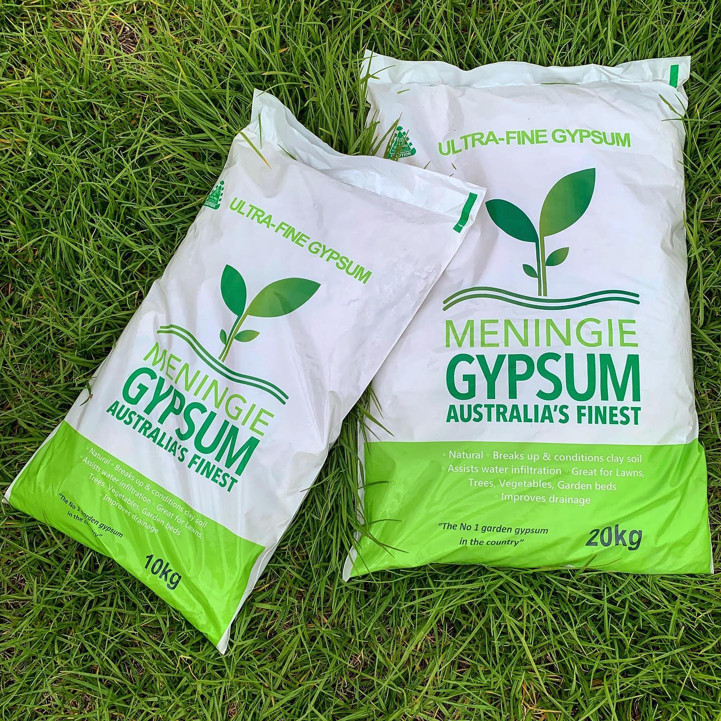 Meningie Gypsum bags